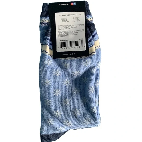 NWT HOT SOX & AIRPLUS Women’s 3 pc Novelty Hanukkah Holiday Crew Sock Bundle - Picture 5 of 8